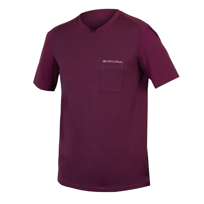 Endura Gv500 Foyle T Aubergine - XS