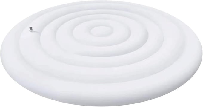 Ronde Opblaasbare Hoes voor Buiten-Spa en Jacuzzi - Warmtebehoudend en Stofdicht