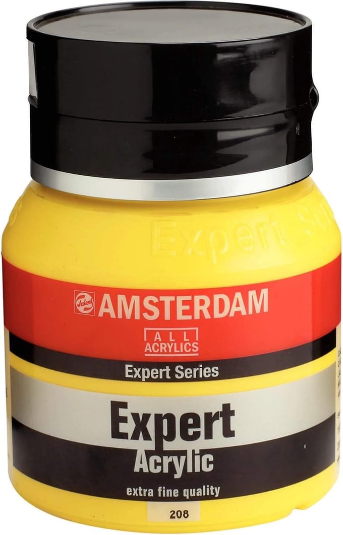 Expert Series Acrylverf Pot 400 ml - Cadmiumgeel Licht 208