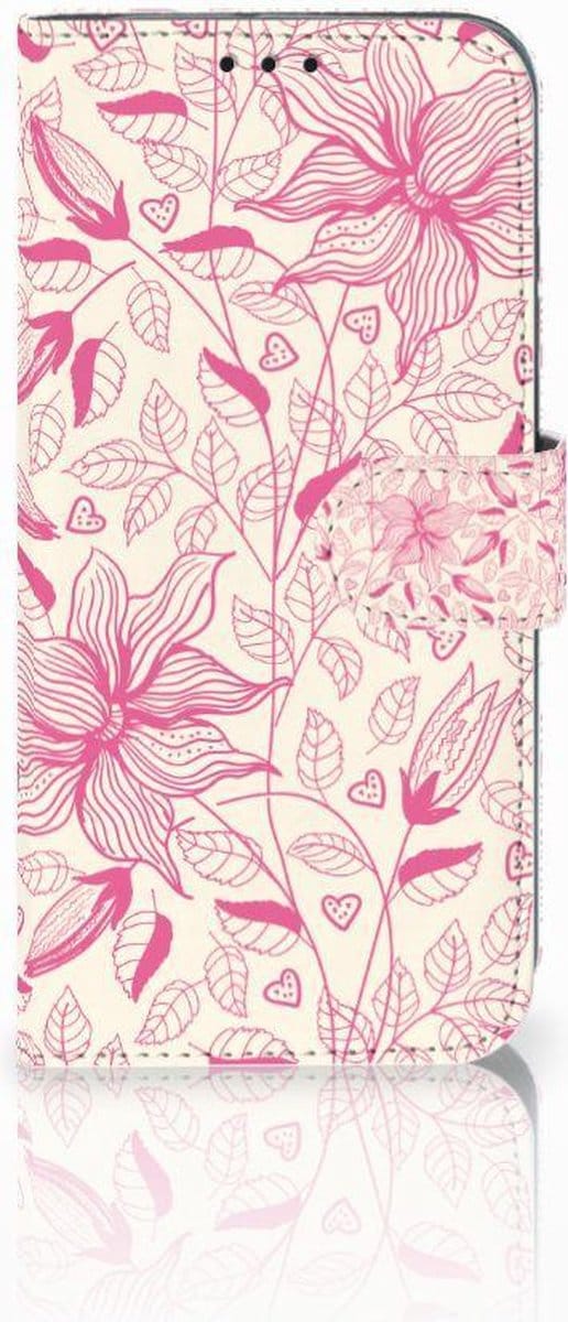 Honor 10 Lite Hoesje Pink Flowers