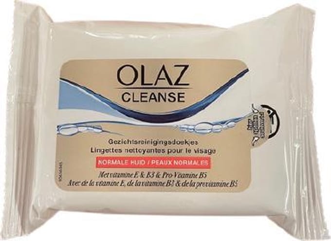 OLAZ Make-Up Reinigingsdoekjes Normale Huid - 20 Stuks