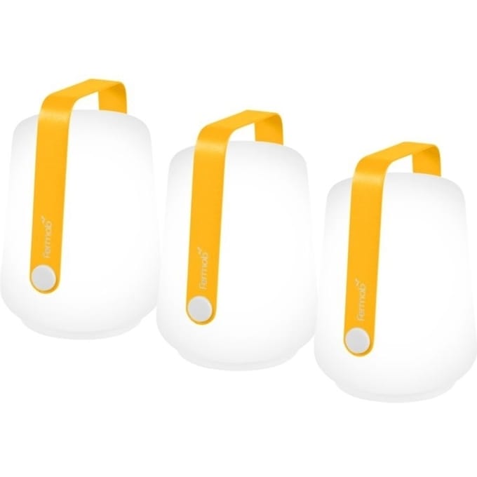 Fermob - Balad Buitenlamp - set van 3 lampen - 73 honing - geel
