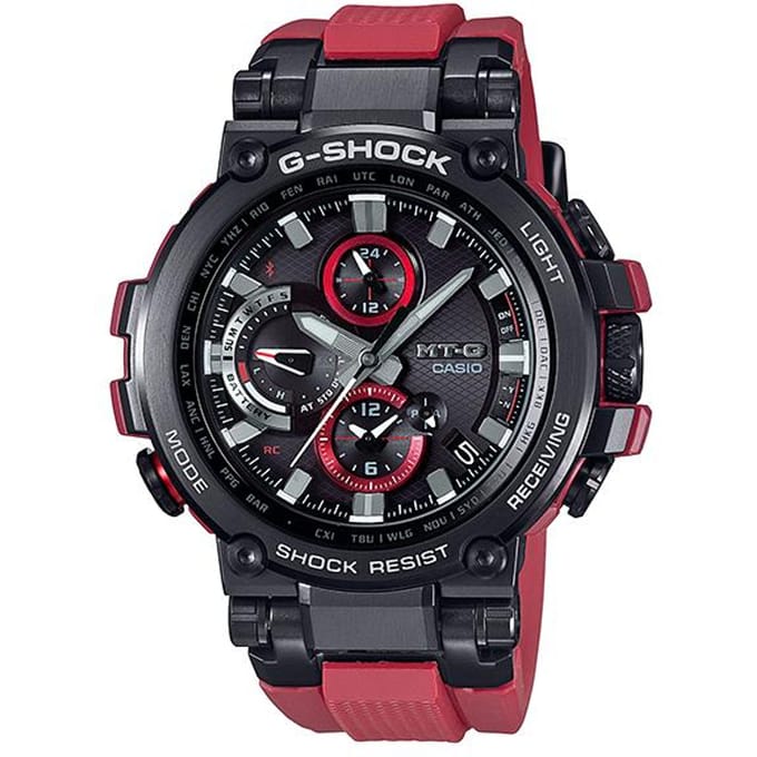 Casio Heren RVS 200M Waterbestendig Kwarts Horloge MTG-B1000B-1A4 zwart