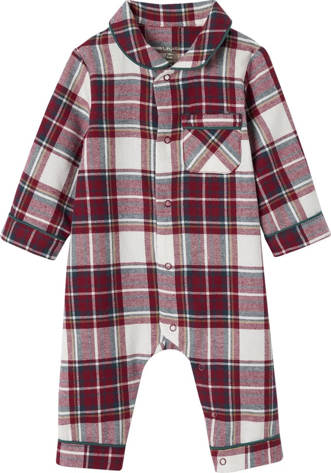 Vertbaudet Geruite kerstpyjama voor baby's familie-capsulecollectie