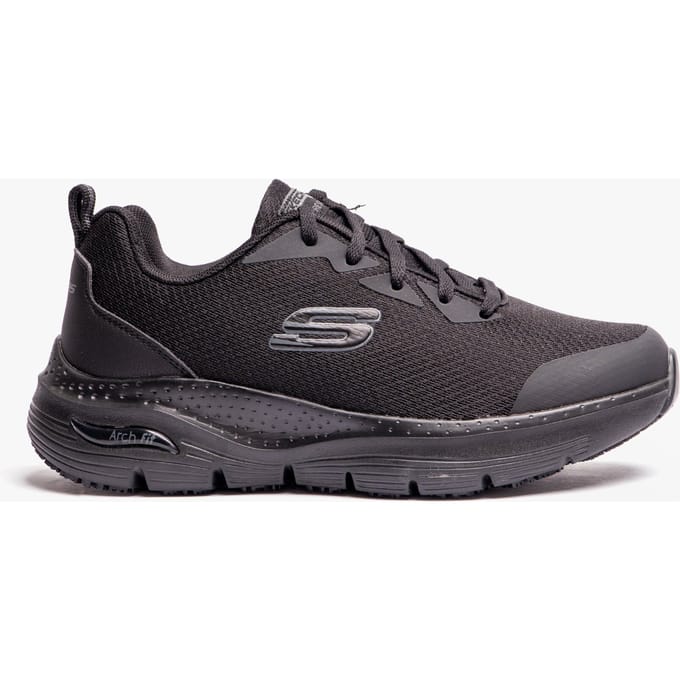 ARCH FIT SR Dames Mesh Sneakers Zwart