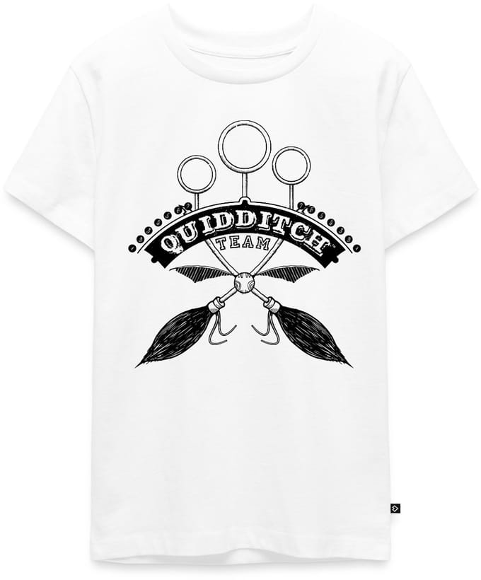 Harry Potter Quidditch Team black Premium T-Shirt Tiener