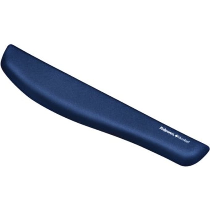 Polssteun fellowes plush touch blauw