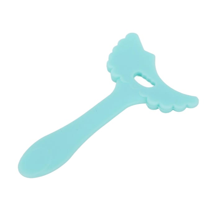 Wimper Mascara Applicator Schotje Voorkomt Vlekken Siliconen Oogpotlood Oog Make-up Schild white