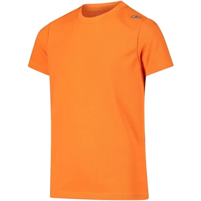 T-shirt met maxi-logo voor kinderen CMP