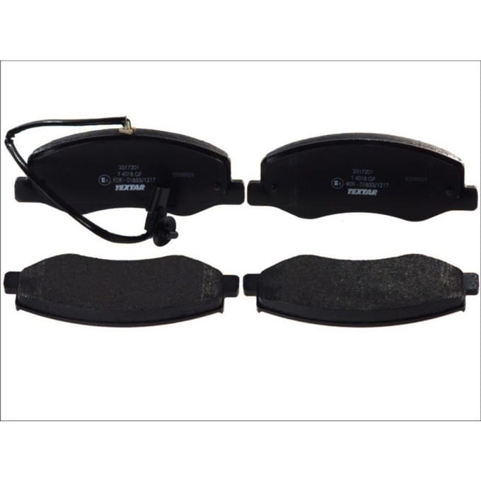 Remblokset TEXTAR 2517201, achter