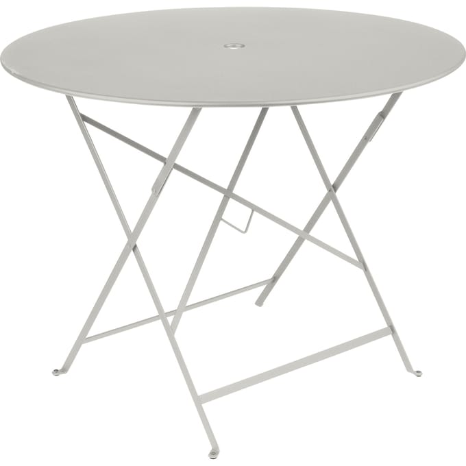Fermob BISTRO klaptafel rond - A5 leemgrijs - Ø 96 cm