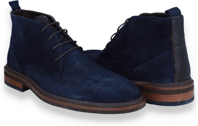 Berkelmans Veterschoen | Blauw | Maat: 42
