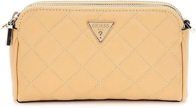 GUESS Schoudertas Eco Carly Mini Status XBody Beige