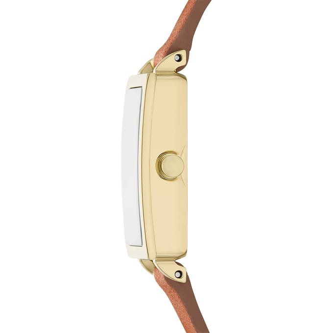 Skagen Micro Hagen Dames Horloge Bruin SKW3149