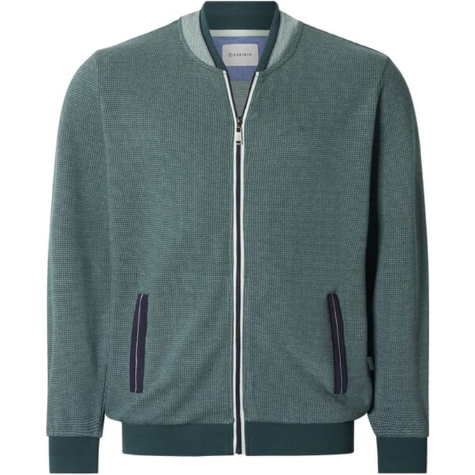 Sweatvest LIGINA groen