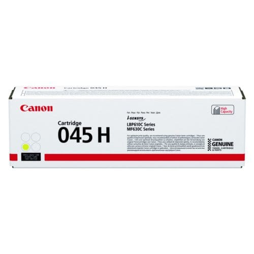 Canon 045 H toner cartridge geel hoge capaciteit (origineel)