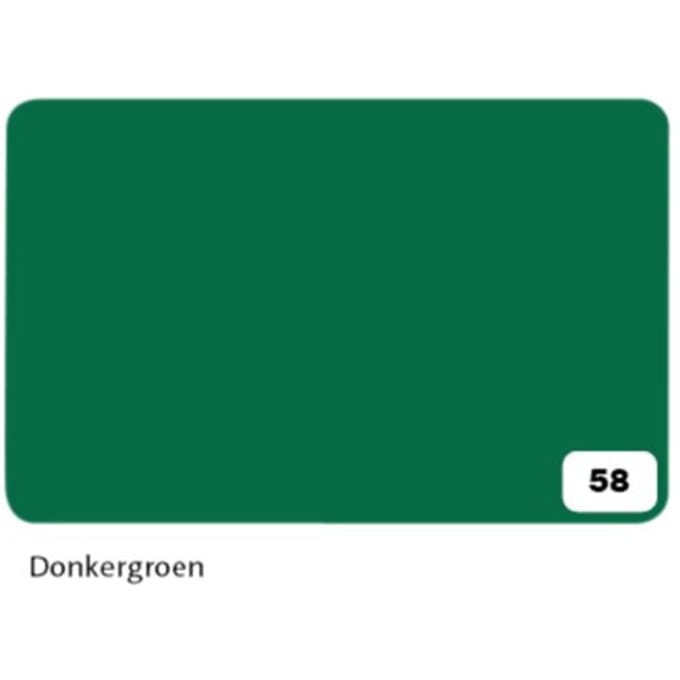 Fotokarton Folia 2-zijdig 50x70cm 300gr nr58 donkergroen
