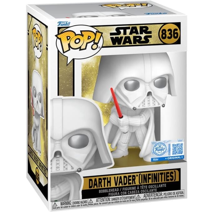 Star Wars Darth Vader (Infinities) vinylfiguur 836 Unisex Funko Pop! - Neutraal - Standard