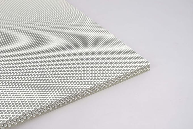 Ventilatierooster plafondplaat wit inleg 600x600mm RAL 9016 (50%)