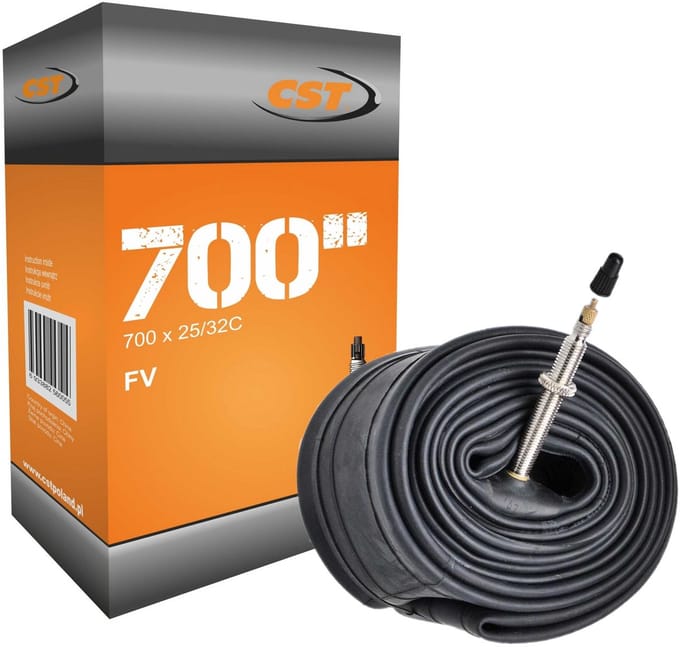 CST - Butyl Fietsbinnenband - 700x25/28/32 - Presta Valve