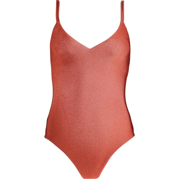 Barts - Isla V-Neck One Piece - terra - Vrouwen - Maat 40