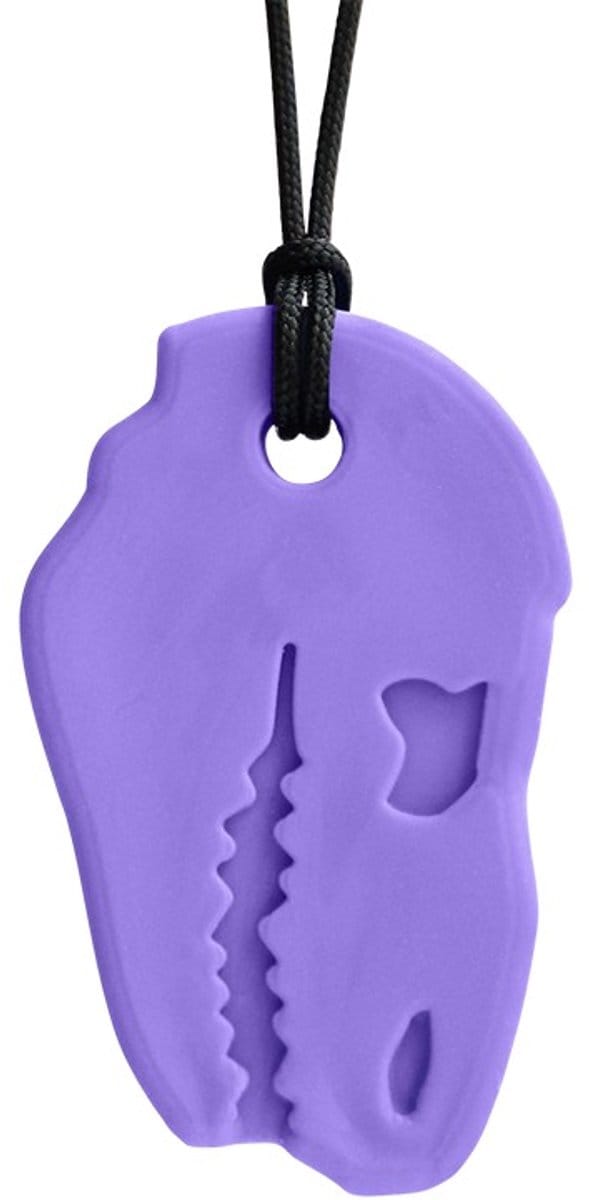 ARK Therapeutic kauwketting sensorisch speelgoed T-Rex lavendel XXT.