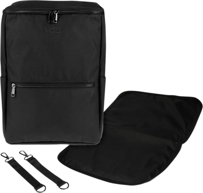 MOZZ BAGS - Lux Largo - Zwart - Luiertas