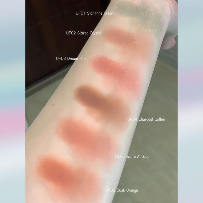 Uhue - Eye Lip & Cheek Multi-Use Cream - 6 Colors #UF06 Twilight Orange - 7g