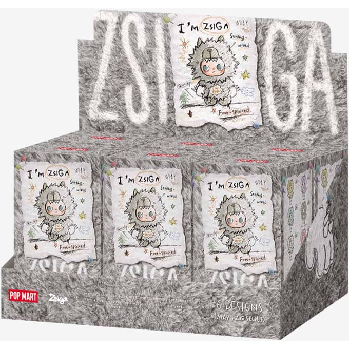 POP MART ZSIGA Ik ben Zsiga Serie - Vinyl Pluche Hanger Blind Box