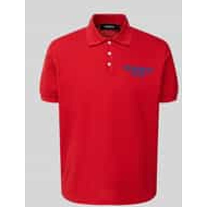 Regular fit poloshirt van katoen