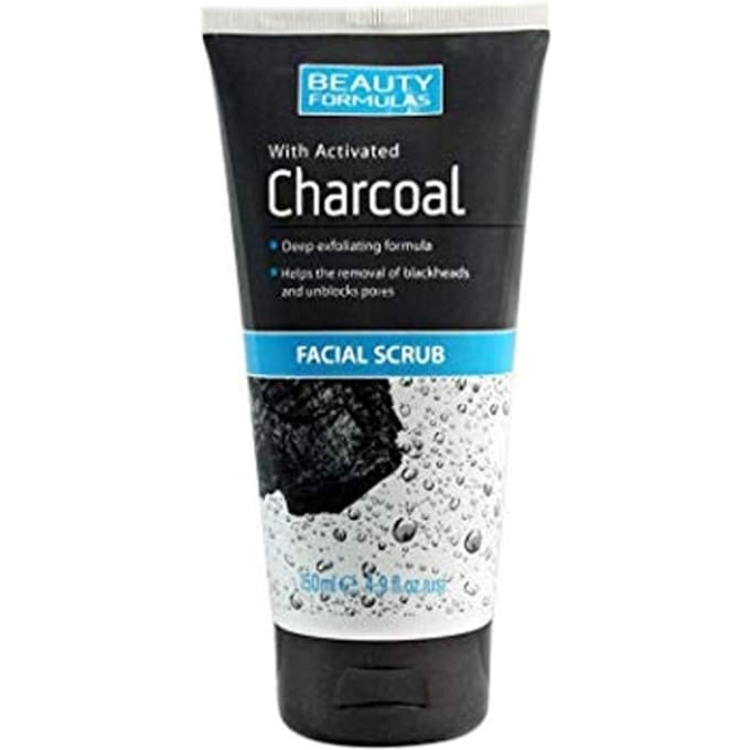 Beauty Formulas Charcoal Gezichtsscrub - 150ml