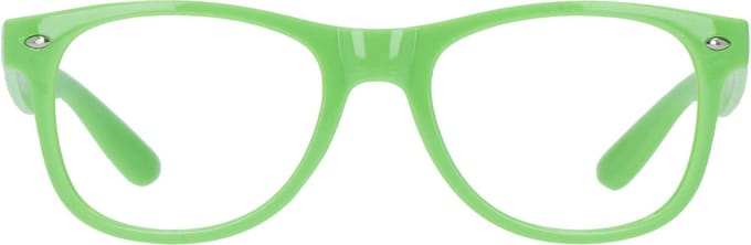 Folat - Feestbril Blues Brothers NEON - Groen