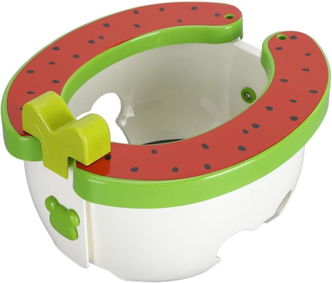 Potty Trainer - Reis Potje - Zindelijkheidstraining - 2-in-1 Ontwerp - 24x15 cm - Multicolor