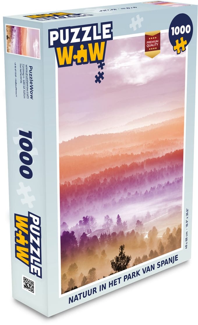 Puzzel Natuur in het park van Spanje - Legpuzzel - Puzzel 1000 stukjes volwassenen