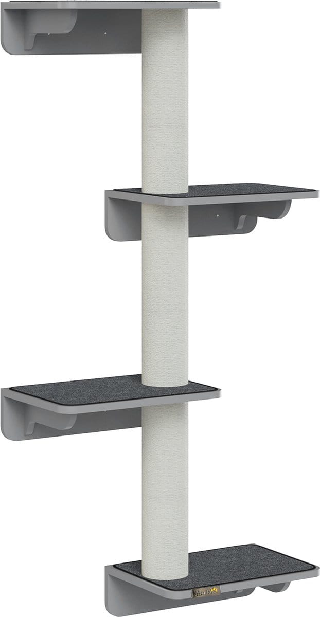 PawHut Kattenkrabpaal met pad D30-515V01