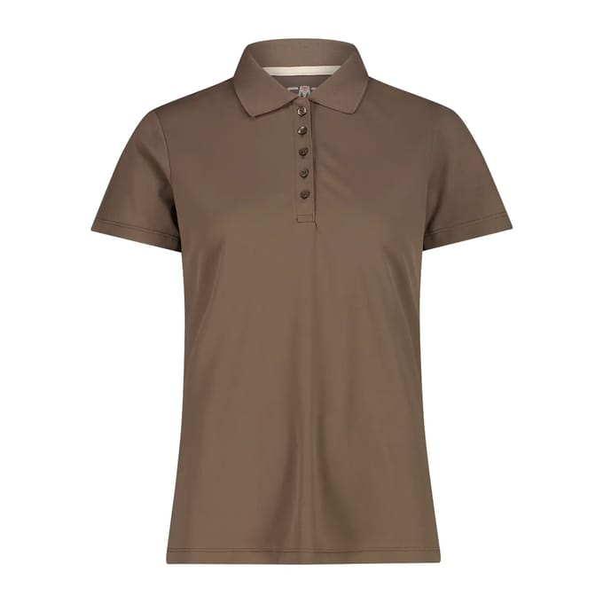 Damespolo in piqué CMP One colour