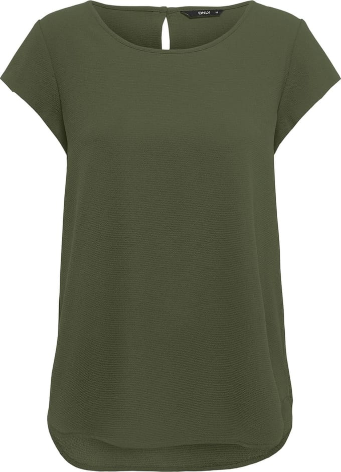 ONLY - ONLNOVA LIFE VIS S/S TOP SOLID - Meisjes - Blouses