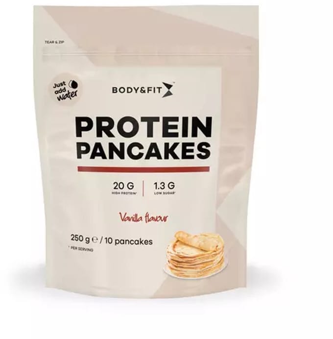 Body & Fit Protein Pancake Mix - Pannenkoeken Bakmix - Vanille - 250 gram (10 pannenkoeken)