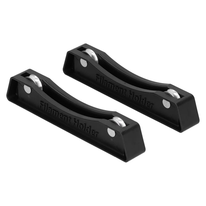 2 stuks filamenthouders met lagers voor alle FDM 3D-printers en ABS-printaccessoires black