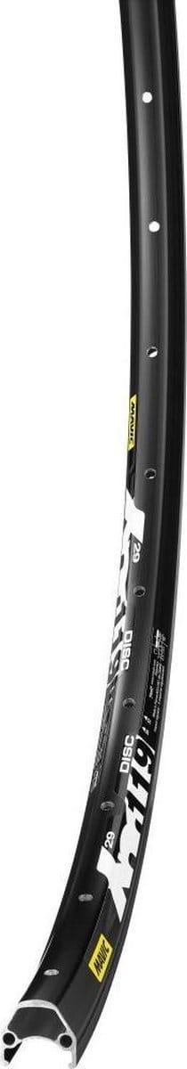 Mavic XM 119 Velg Disc 275", zwart Uitvoering 32H