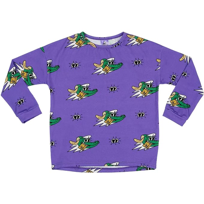 Meisjes-T-shirt met lange mouwen Raspberry Republic