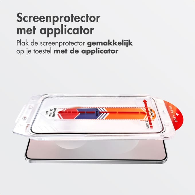 Accezz Screen Protector - Geschikt voor Samsung Galaxy S25 Edge - Glas Screenprotector met Anti-dust Applicator