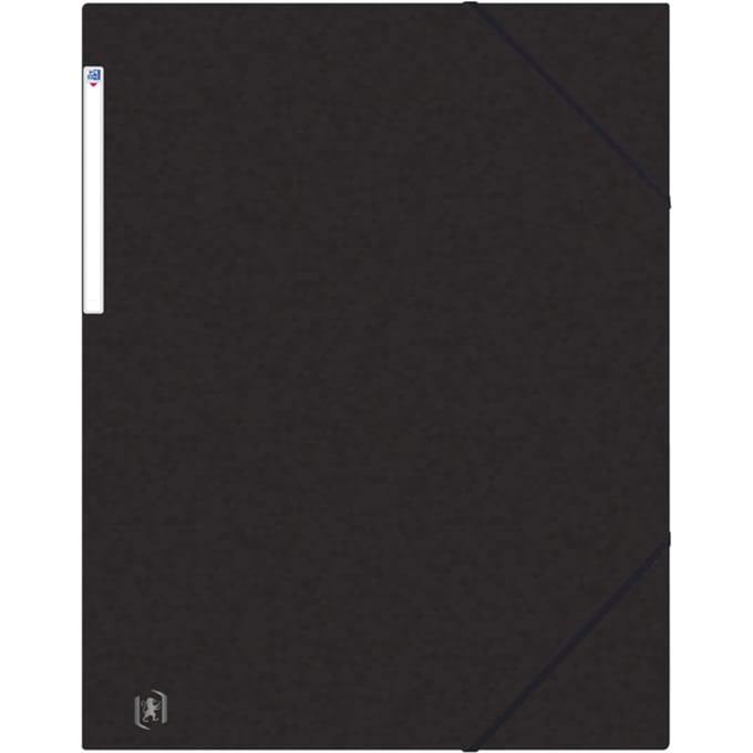 Oxford Top File+ elastomap, voor ft A3, zwart - 1 stuk