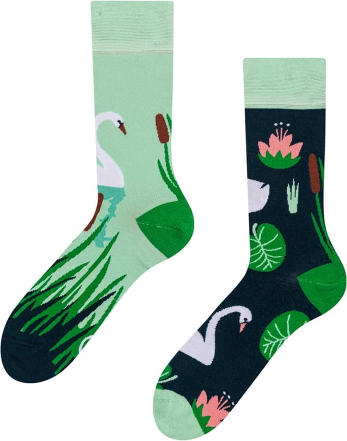 Dedoles Sokken - Regular Socks White Swan - Unisex - Maat - 43-46