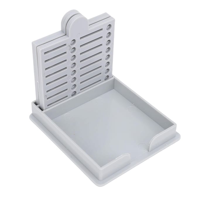 2 Pak Post-it Stencils met Houder ABS Post-it Dispenser Memo Blok Organizer met Lijntjes zwart