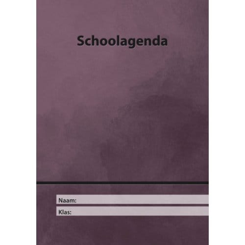 Schoolagenda - Stijn van den Broeck