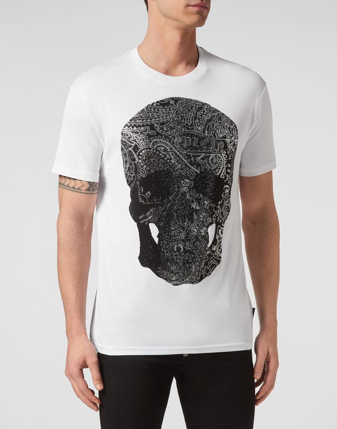 T-Shirt Ronde Hals Paisley