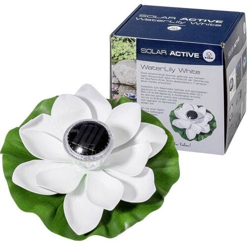 FIAP 3206 SOLAR ACTIVE WaterLily White Decoratieve lamp op zonne-energie LED LED vast ingebouwd Wit