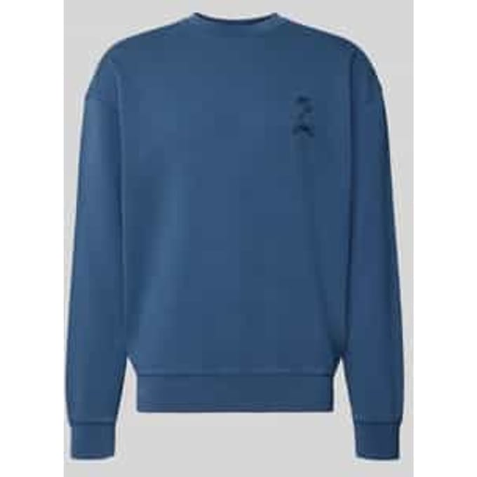 relaxed fit sweatshirt van pure katoen model 'ICONIC Å GMT'