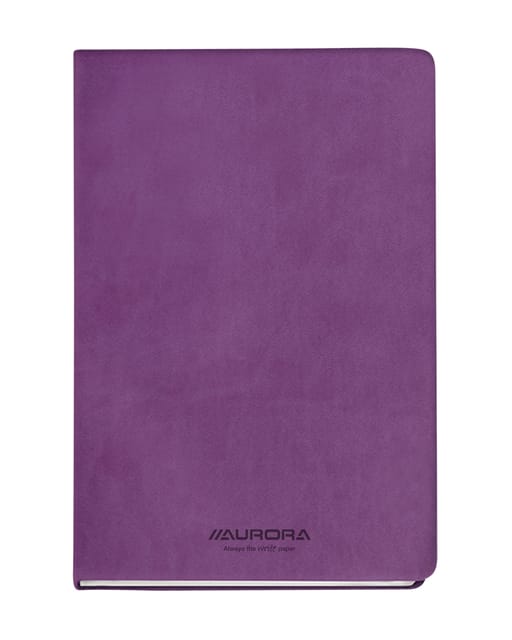 Notitieboek Aurora Capri A5 192blz lijn 80gr violet
